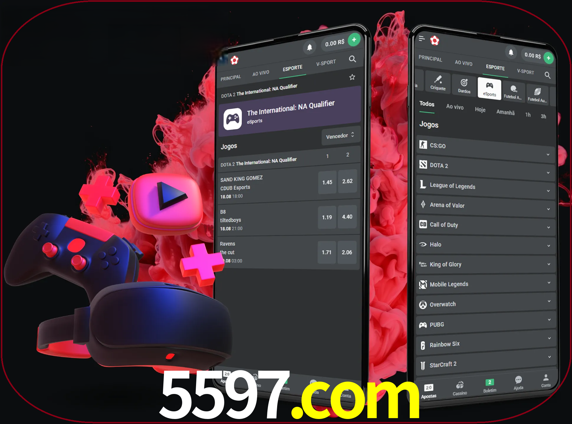 Para ter a aplicação móvel 5597 no seu smartphone, basta descarregar o ficheiro apk e seguir as instruções.