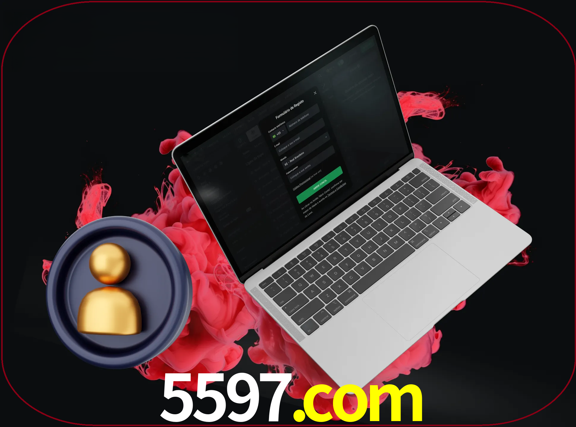 No cabeçalho do site 5597, clique no botão que o levará a um formulário especial onde terá de introduzir as suas informações actuais.